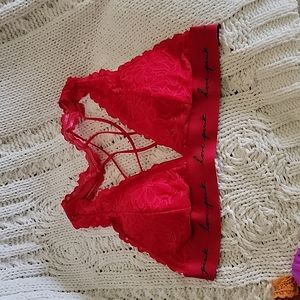 PINK Victoria's Secret lace bralette size M